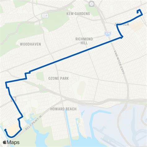 Q8 bus time schedule & line route map.